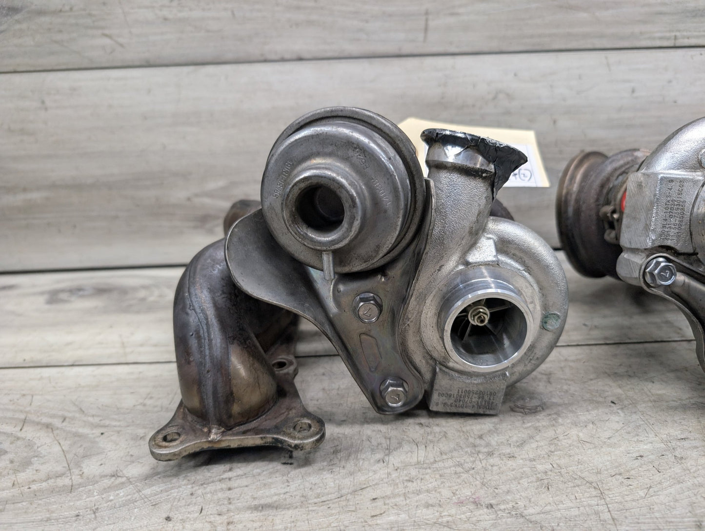 07-10 OEM BMW E90 E92 E93 335 Engine N54 PWG Turbo Turbochargers SET k