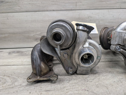 07-10 OEM BMW E90 E92 E93 335 Engine N54 PWG Turbo Turbochargers SET k