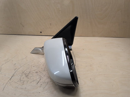 16-22 OEM BMW G12 740 Front Left Driver Side Mirror Heated w/ Camera White A96