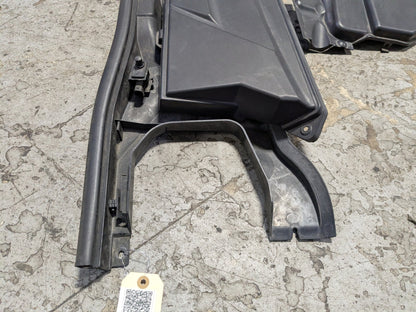 2007-2013 BMW 328i E92 Left Right Side Cowl Covers SET 6925018 OEM