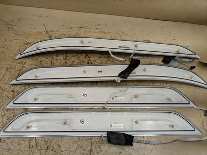 2016-2019 BMW 750i G12 Scuff Plate Door Sill SET 7369888 OEM