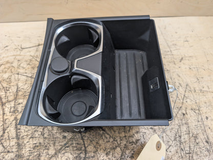 16-19 OEM BMW G11 G12 740 750 M760 Center Console Cup Holder USB Charging Port