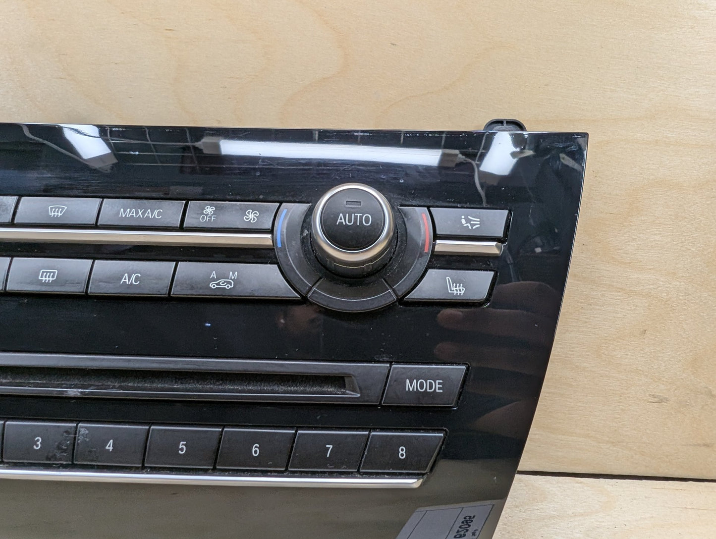 2015-2019 BMW X6 F16 Front AC Heater Climate Control Switch 6819735
