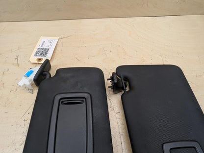 OEM BMW F30 F31 F32 F36 F80 F82 M3 M4 Left Right Interior Sun Visor PAIR Black