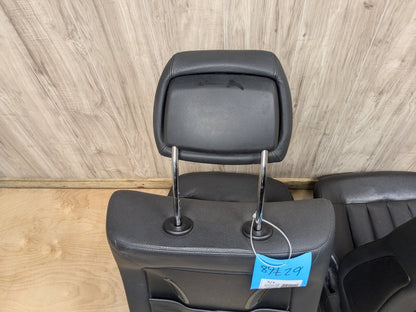 10-13 Mercedes-Benz E550 W212 Front Driver Passenger Seat Assemblys SET Black