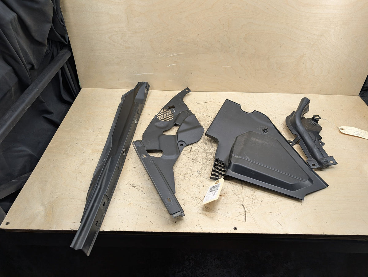 2019-2026 BMW 330i G20 Left Driver Engine Bay Cover Panel Seal Trim SET 7419385