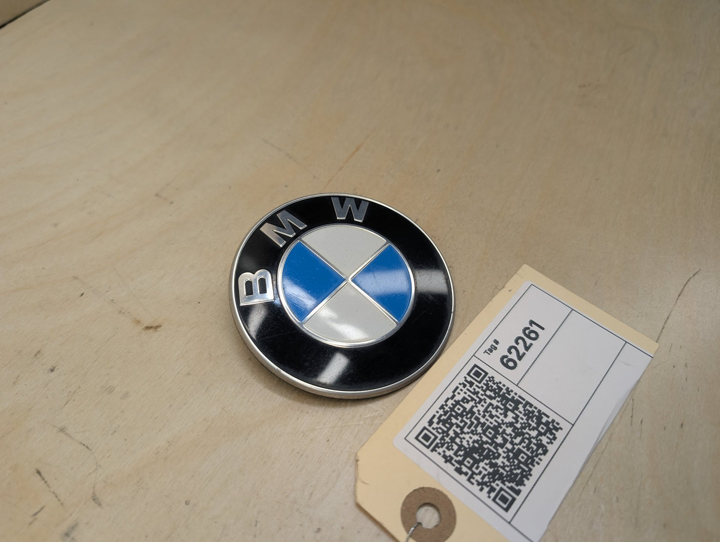 OEM BMW E90 F02 F22 F30 F32 F36 F80 F87 M3 M4 Rear Trunk Lid Round Emblem 74mm