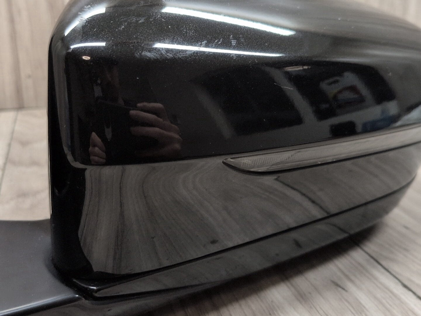 19-25 OEM BMW G20 330 M340 Left Driver Side Mirror Blind Spot SHADOW GLOSS