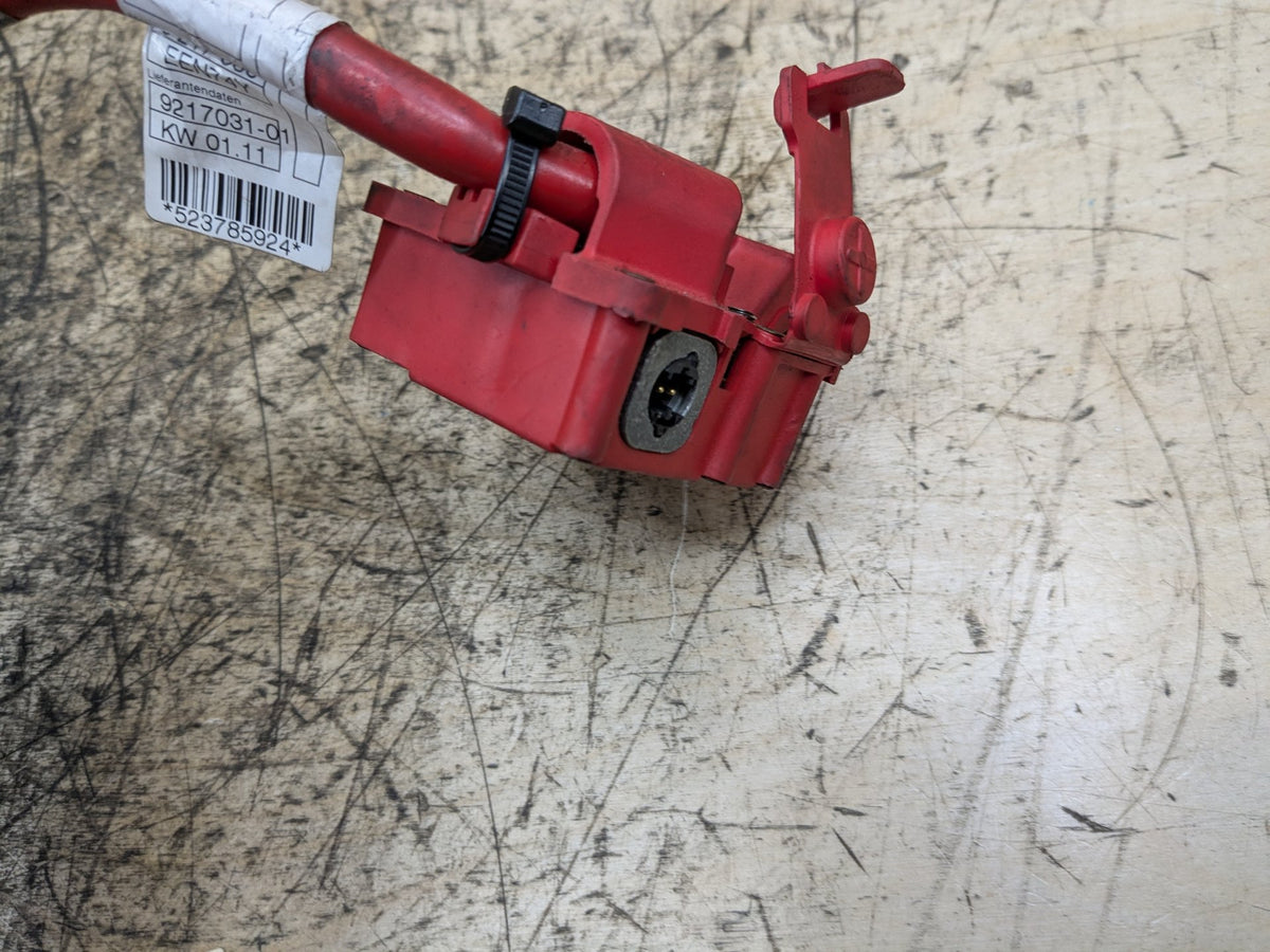 OEM BMW E84 E82 E88 E90 E92 335 M3 Battery Plus Pole Terminal Positive Red Cable
