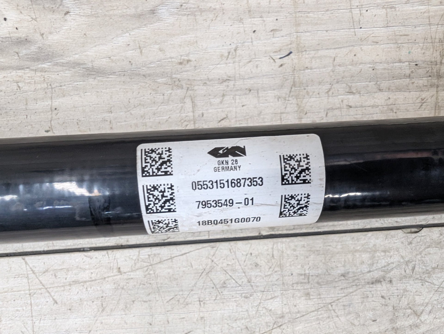 2018 - 2023 BMW X3 G01 Rear Left Driver Half Shaft Output CV Axle 7953549 B58B30M0