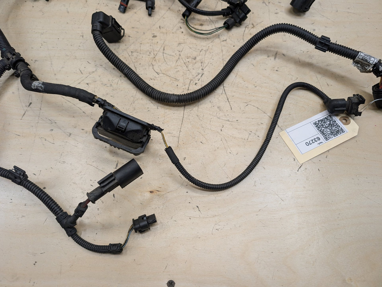2012-2018 BMW F30 328i N20B20O0 Engine Motor Wiring Wire Harness 8645493