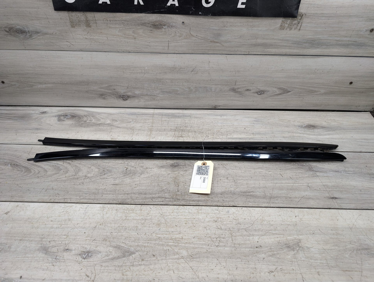 2014 - 2018 BMW X5 F15 Front Left Right Side Windshield Drip Trim Molding SET 7387917 N63B44O1