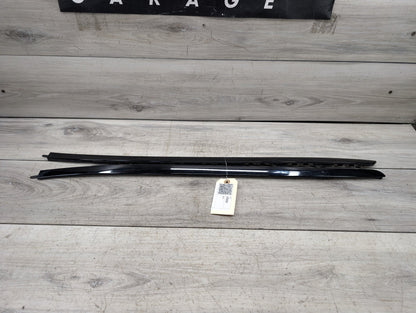 2014 - 2018 BMW X5 F15 Front Left Right Side Windshield Drip Trim Molding SET 7387917 N63B44O1