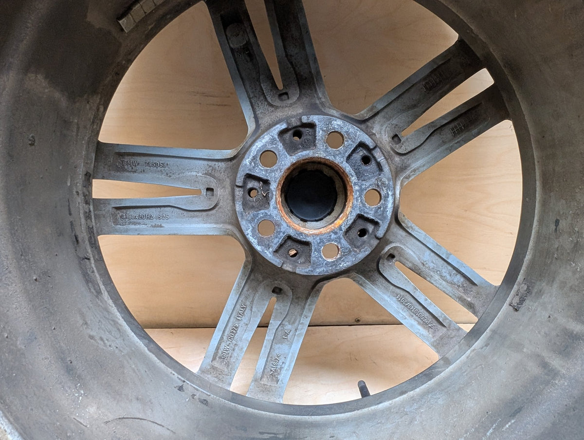OEM BMW G11 G12 G32 740 750 M760 Wheel Rim 20x8.5" ET25 Double Spoke Style 648M