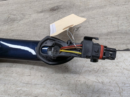 19-21 OEM BMW G30 F90 M5 M8 X5 COMFORT ACCESS Rear Right Door Handle Blue