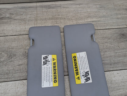 2008-2013 BMW 128i E82 Front Left Right Sun Visor SET 2996644