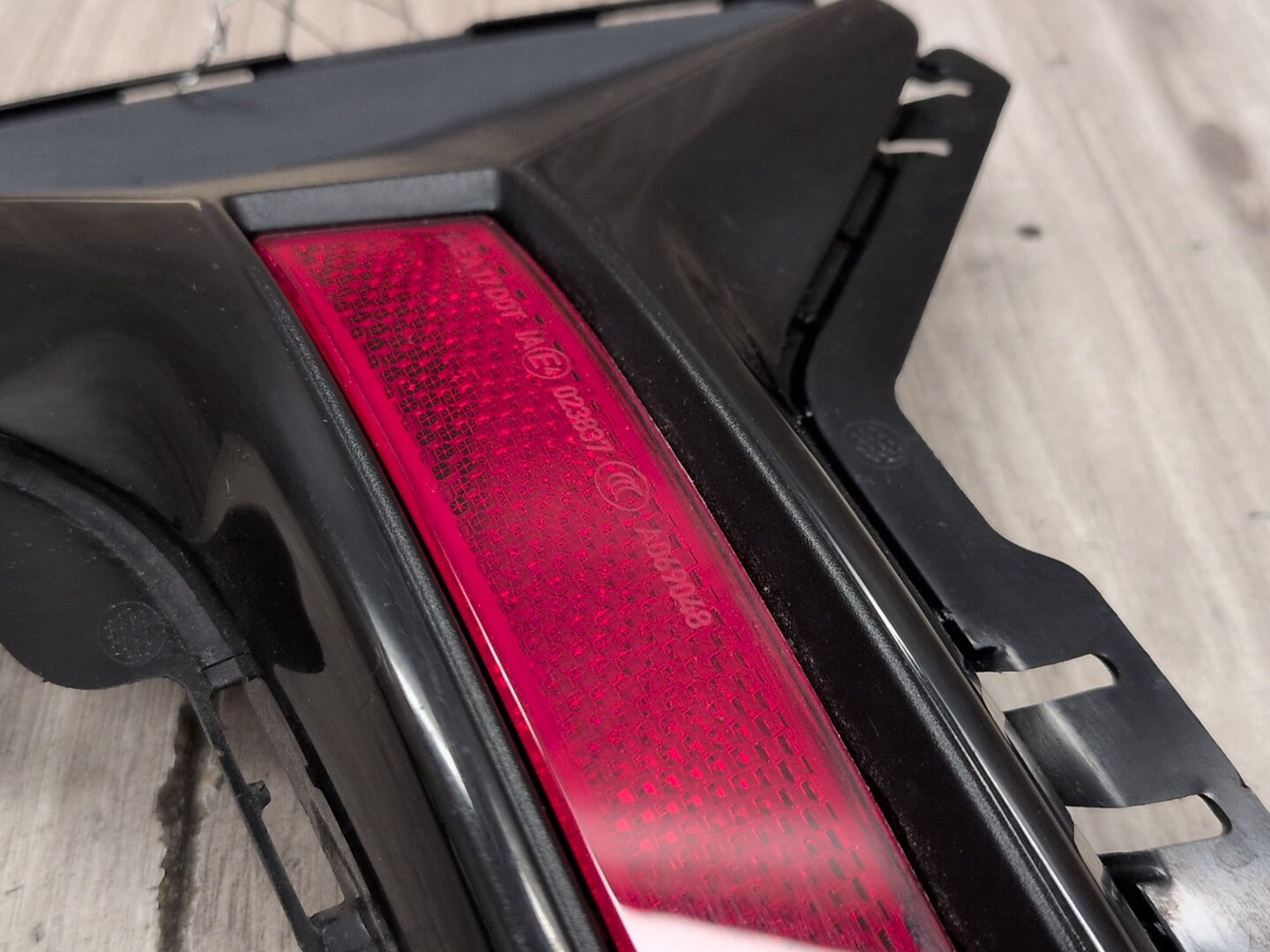 19-21 OEM BMW G20 330 Rear Bumper Left Drive Side Reflector Trim Cover