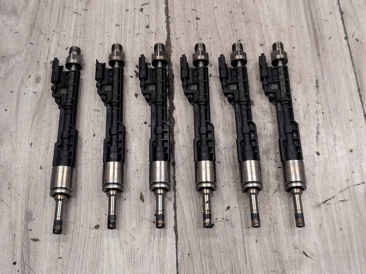 2012-2018 BMW F30 335i N55B30M0 Engine Motor Injector SET 7639994