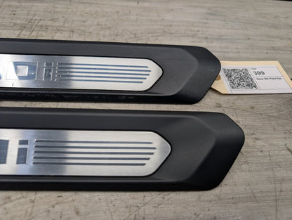 2018 - 2024 BMW X3 G01 Front Left Right Scuff Plate Door Sill SET 8089579 B58B30M0