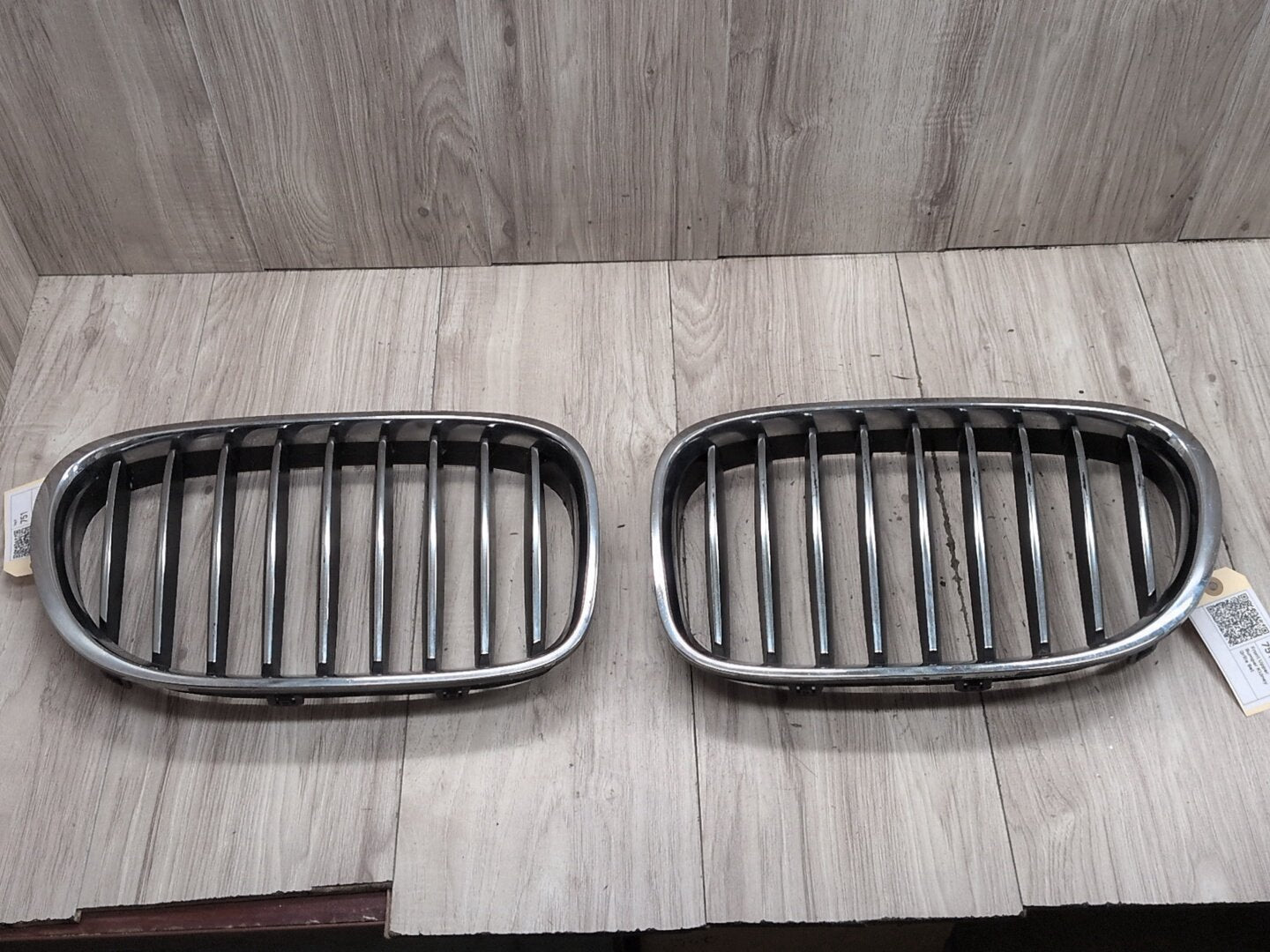 09-15 OEM BMW Front Left Right Driver Passenger M Sport Kidney Grille SET