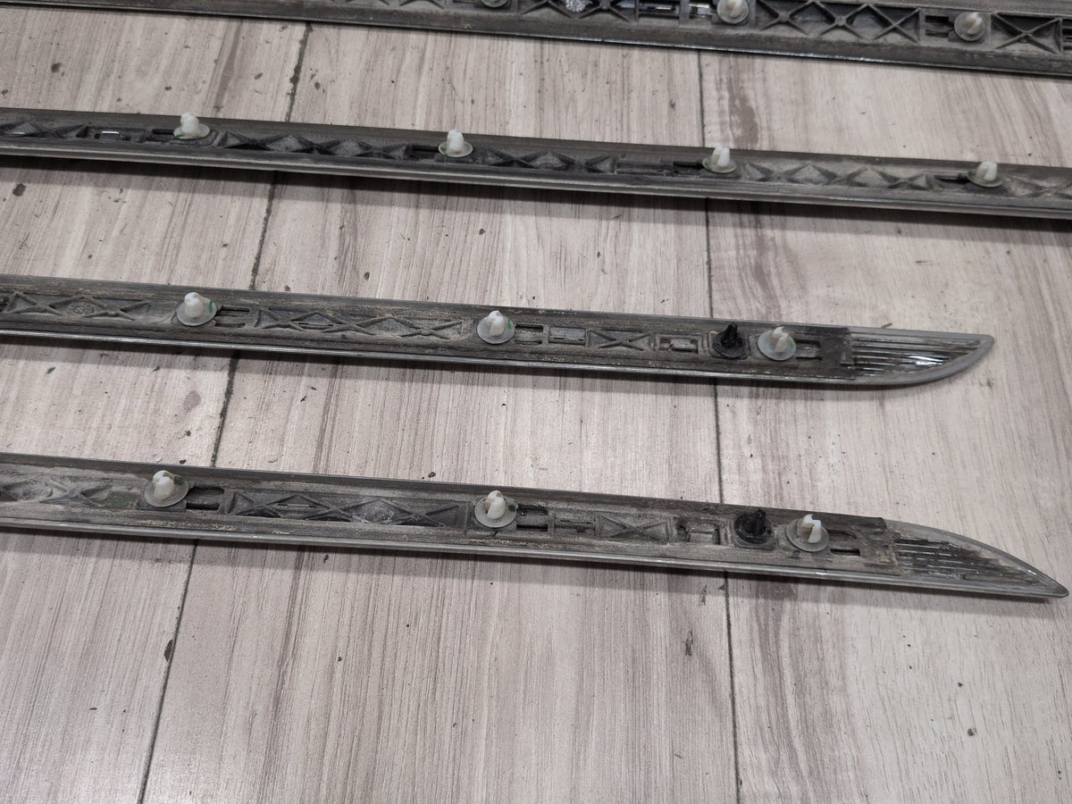 2016-2019 BMW 740Li G12 Door Trim Molding SET 7397867 OEM Left Right Front Rear