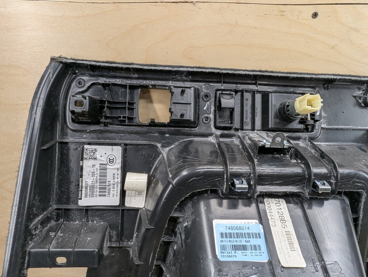 2019-2026 BMW X5 G05 Rear Right Passenger Trunk Cargo Quarter Trim Cover Panel 7480676 OEM