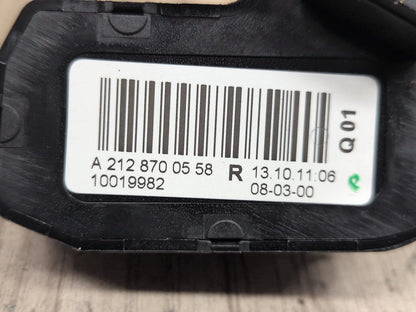 2009-2012 Mercedes-Benz E550 W212 Front Right Passenger Seat Memory Switch A2128700558 OEM