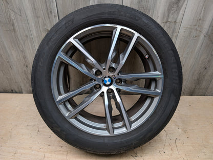 OEM BMW G01 G02 X3 X4 Wheel Rim 19x7.5 ET32 LM Rad Doppelspeiche Style 698M