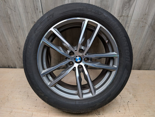 OEM BMW G01 G02 X3 X4 Wheel Rim 19x7.5 ET32 LM Rad Doppelspeiche Style 698M
