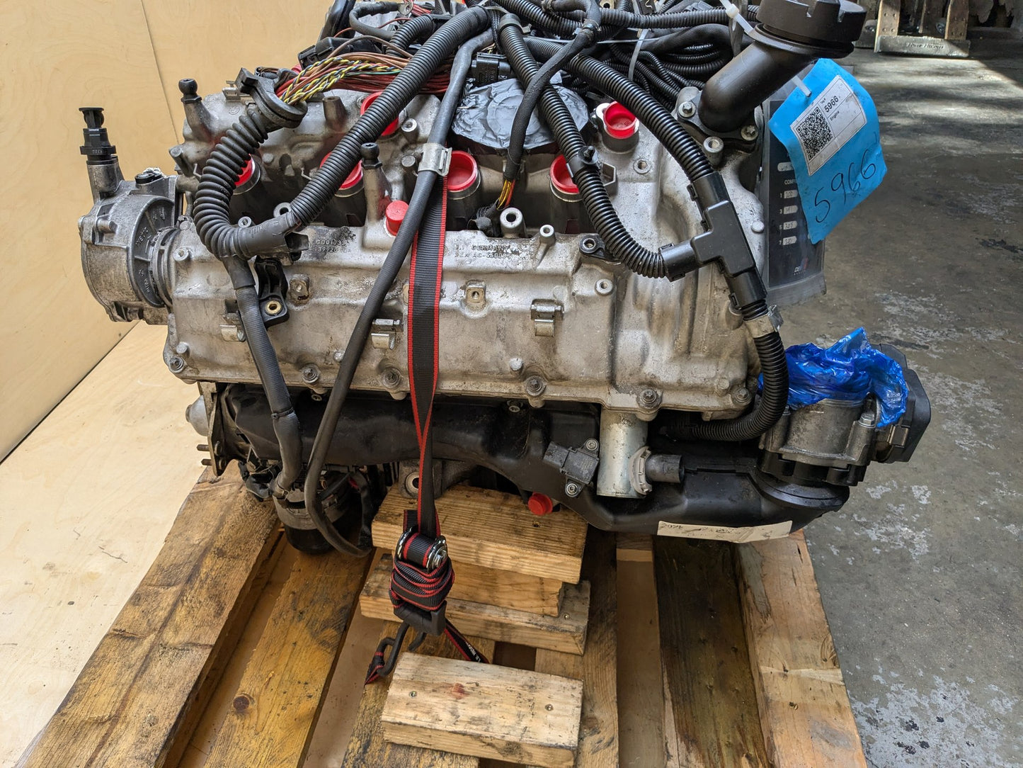 TESTED! 13-15 OEM BMW F01 F02 750 650 550 RWD Engine Motor N63T 130k RAN! Video