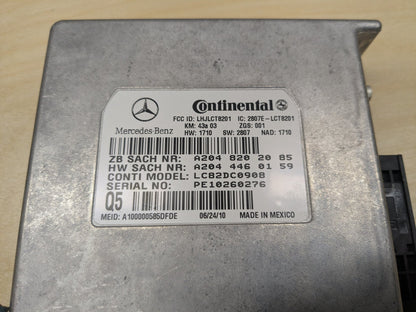 2009-2011 Mercedes-Benz SLK-Class R171 Antenna Telematics Module A2048202085