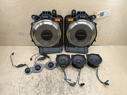 16-19 OEM BMW G30 G12 F90 Front Left Sub Subwoofer Audio Speaker Harman Kardon