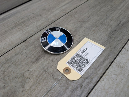 Genuine OEM BMW F39 F90 G20 G30 G80 M3 Bumper Hood Trunk Rear Round Emblem 74mm