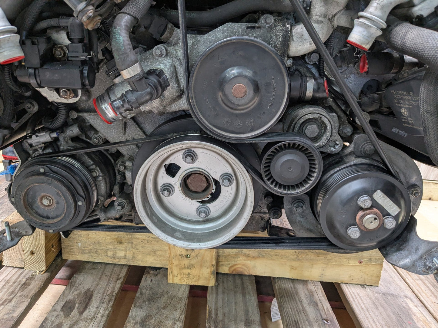 15-18 OEM BMW F85 F86 X5M X6M S63R 4.4 Engine Motor Long Block 113k miles Video