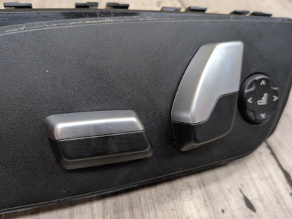 17-21 OEM BMW G11 G12 G30 G32 Front Left Driver Seat Adjustment Control Switch