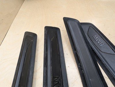 2012-2018 BMW 320i F30 Front Rear Left Right Scuff Plate Door Sill SET 7263315