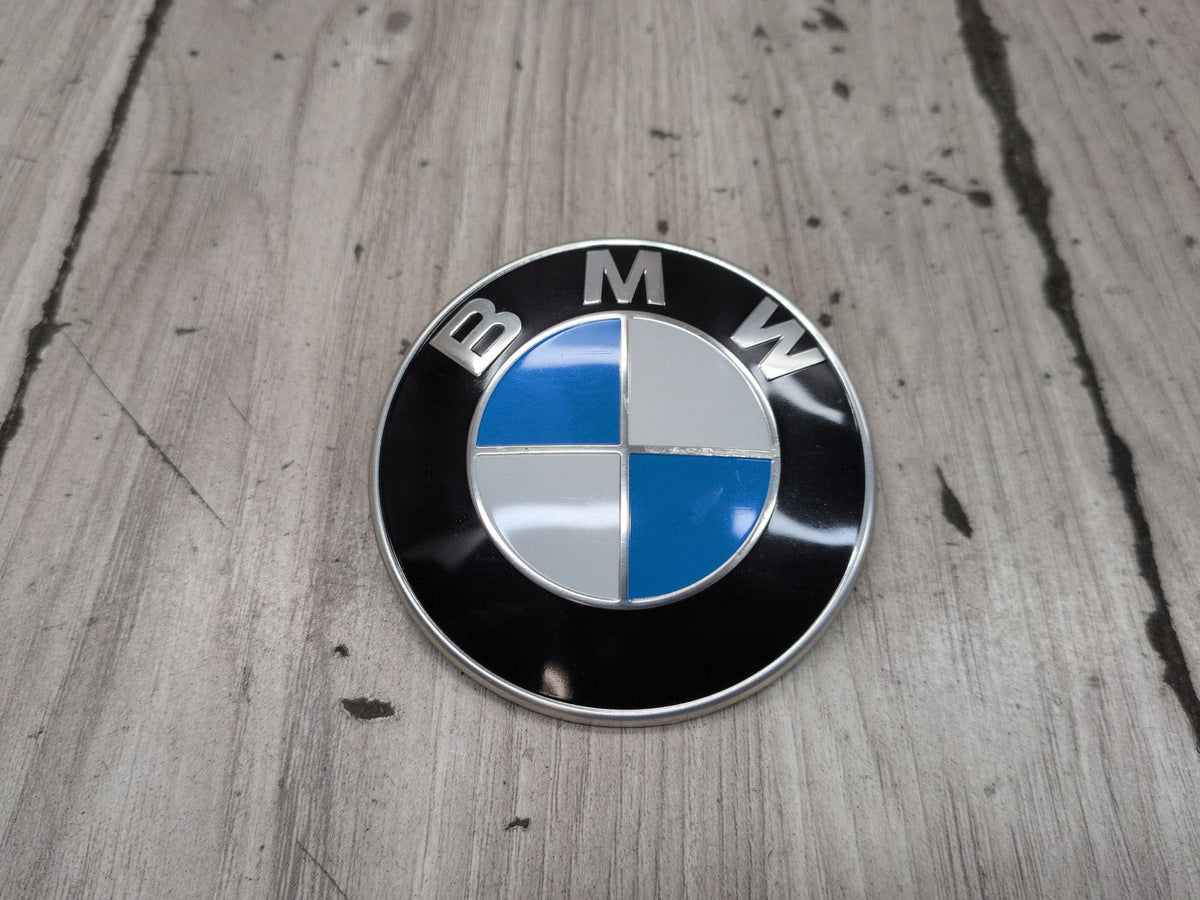 OEM BMW E82 E92 F02 F10 F22 F30 F44 F82 Rear Trunk Lid Round Emblem Logo 82MM