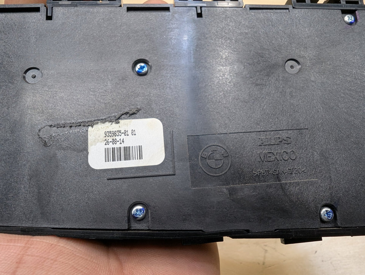 2012-2018 BMW 335i F30 Front Left Driver Seat Control Switch 9359835 OEM