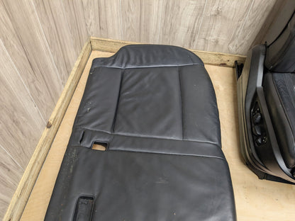 07-13 OEM BMW E70 X5 Complete Seats Door Panels Dashboard Black NAPPA LEATHER