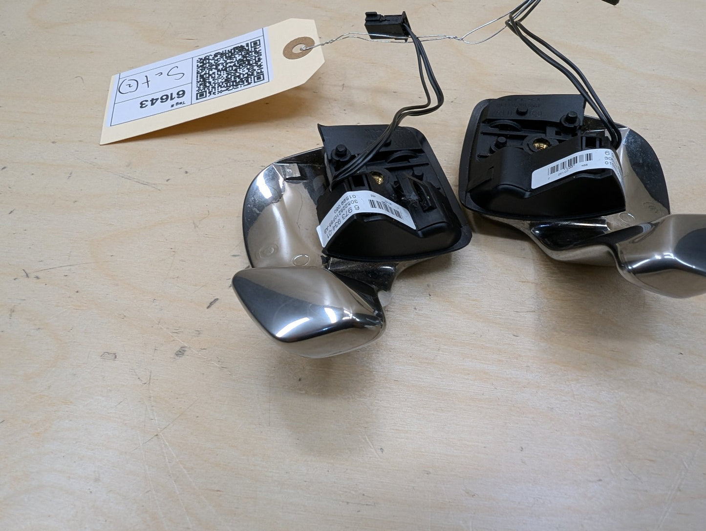 2007-2013 BMW 335i E93 Left Right Steering Wheel Paddle Shifter SET 6973933