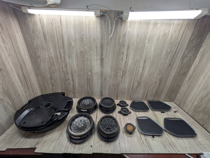 15-18 OEM Audi Q3 BOSE Subwoofer Sound Audio Speakers SET PN: 8U0035382A