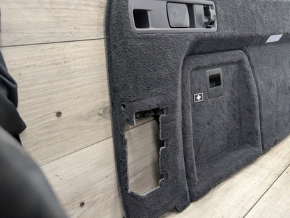 2019-2023 BMW X5M F95 Rear Trunk Left Cover Trim Panel Black 5A0B5C7 OEM