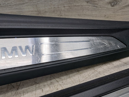 2014 - 2019 BMW 340 F34 Front Rear Left Right Scuff Plate Door Sill SET 7410460 B58B30M0