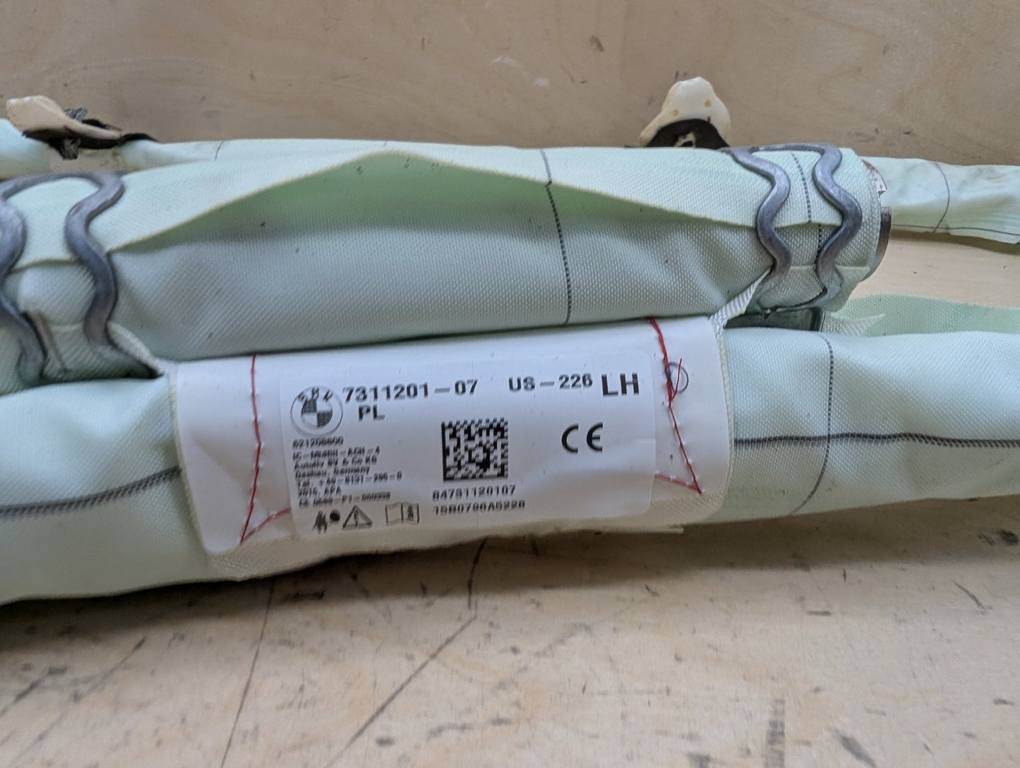 OEM BMW F30 F36 F80 M3 328 335 435 Left Driver Roof Head Curtain Air Bag Airbag