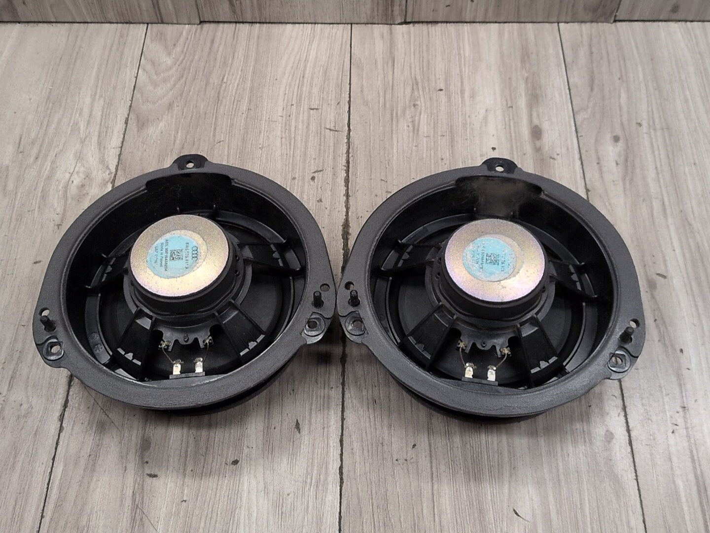 2018-2023 Audi S4 B9 Front Left Right Door Corner Speaker Assemblys SET 8W5035411A