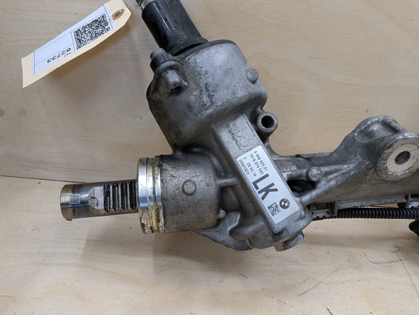 12-16 OEM BMW F22 F30 228 328 RWD Electric Steering Gear Rack & Pinion LK SET
