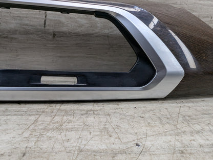 18-21 OEM BMW G01 G02 X3 X4 Dash Dashboard Center Air Vent Trim Panel DARK OAK