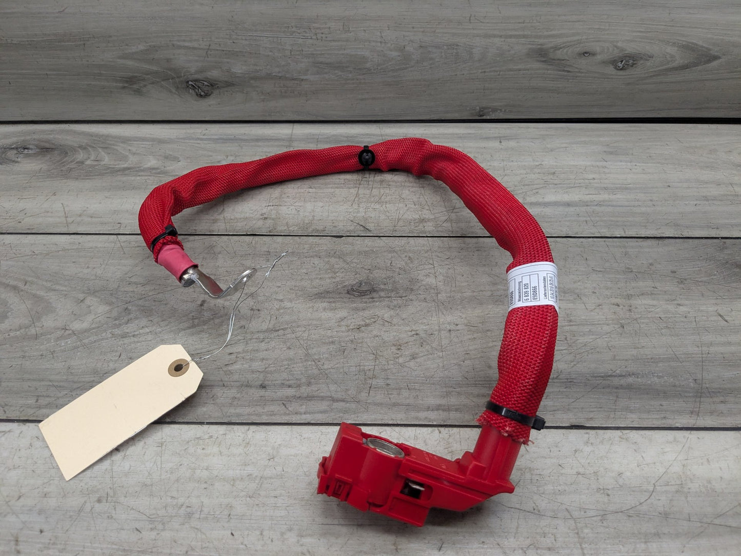 18-21 OEM BMW G01 G02 F98 X3 X4 Battery Plus Pole Terminal Positive Red Cable