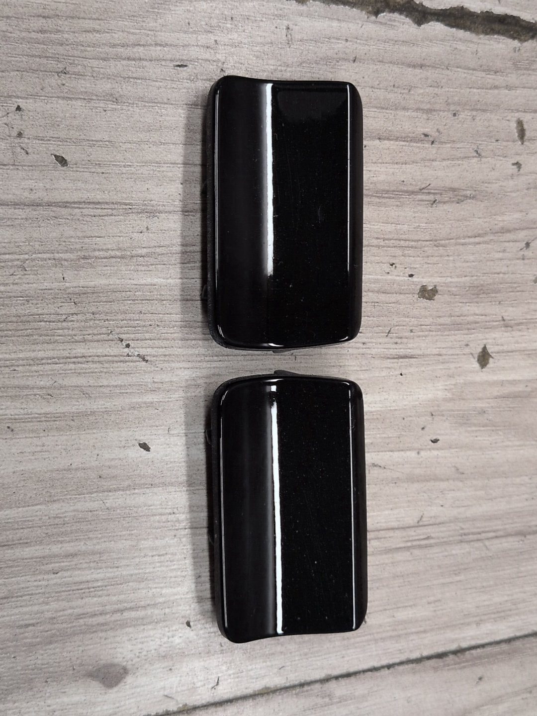 2015-2018 Audi Q3 8U Rear Left Right Bumper Tow Hook Insert Covers SET 8U0807442A OEM