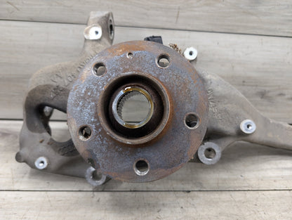 2008 - 2017 Audi S5 8T Front Left Driver Spindle Knuckle w/ Bearing 4G0407241D